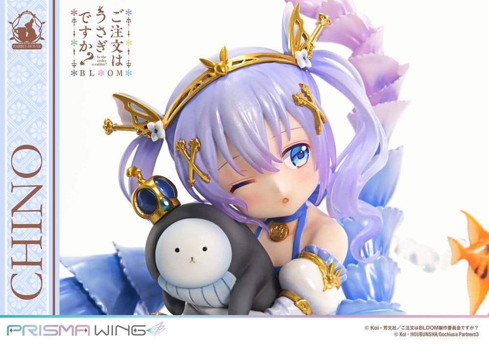 Is the Order a Rabbit? BLOOM Prisma Wing Pre-Painted Figure 1/7 Chino 21 cm