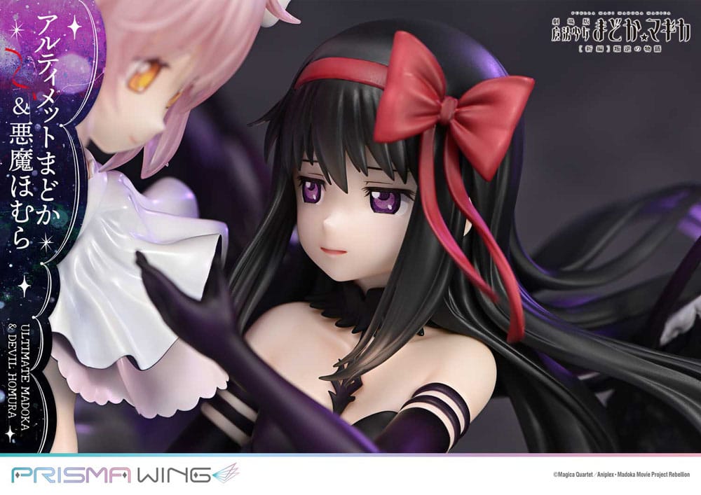 Puella Magi Madoka Magica The Movie Rebellion Prisma Wing PVC Statue 1/7 Ultimate Madoka & Devil Homura 43 cm