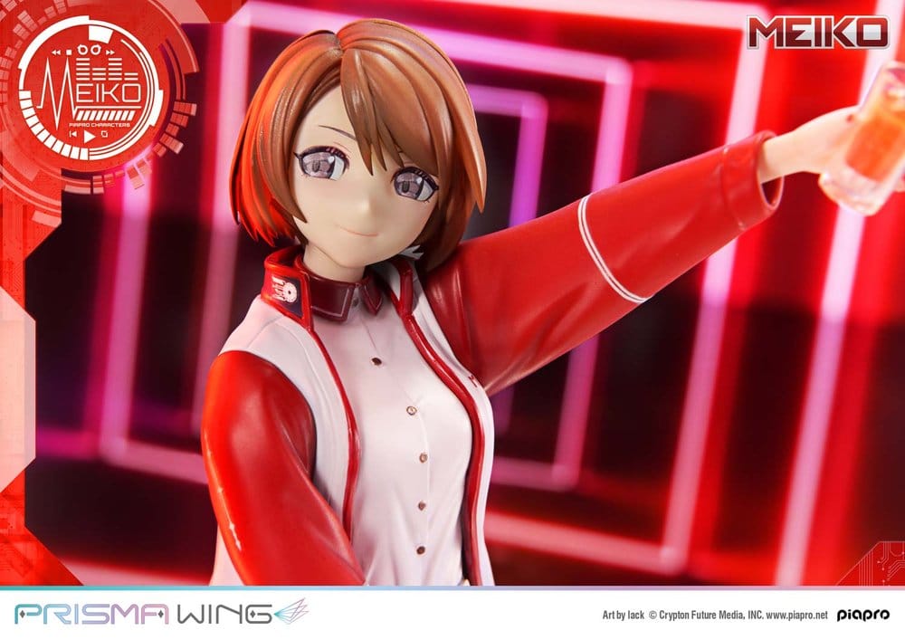 Piapro Characters Prisma Wing Statue 1/7 Meiko Illustration by lack 21 cm