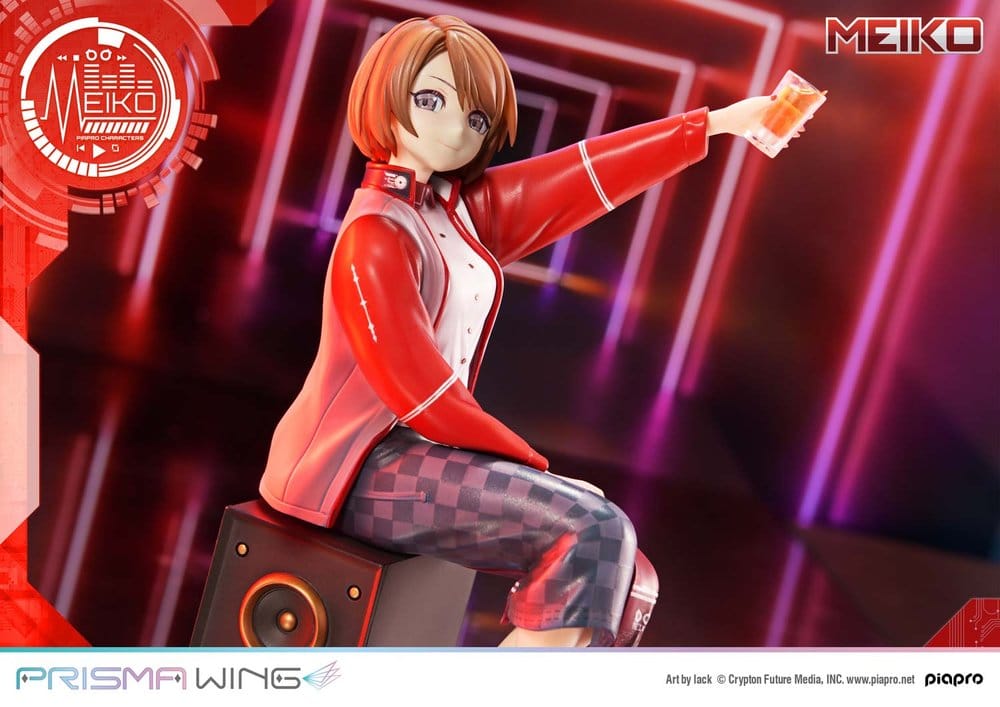 Piapro Characters Prisma Wing Statue 1/7 Meiko Illustration by lack 21 cm