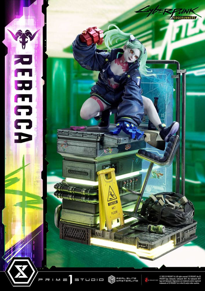 Cyberpunk: Edgerunners Real Elite Masterline Series Statue 1/4 Rebecca Deluxe Version 54 cm