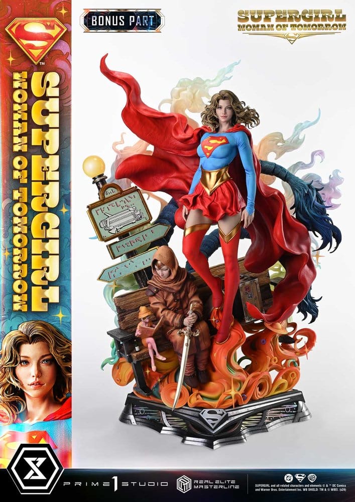 DC Comics Real Elite Masterline Series Statue 1/4 Supergirl Woman of Tomorrow Bonus Version 63 cm