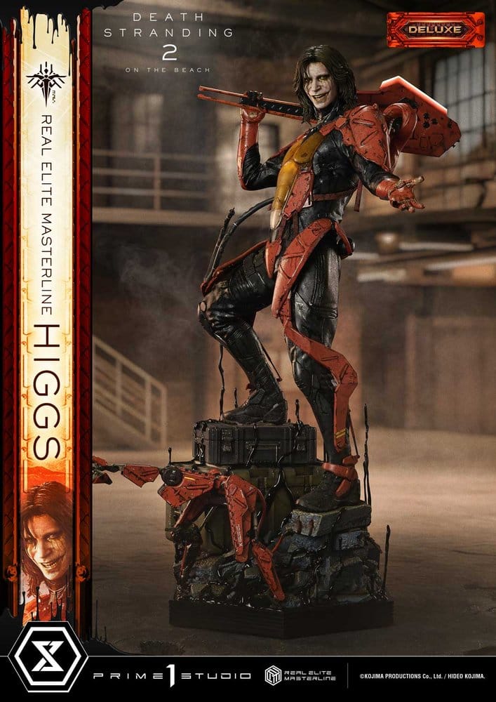 Death Stranding 2: On The Beach Real Elite Masterline Statue 1/3 Higgs DX Bonus Version 81 cm