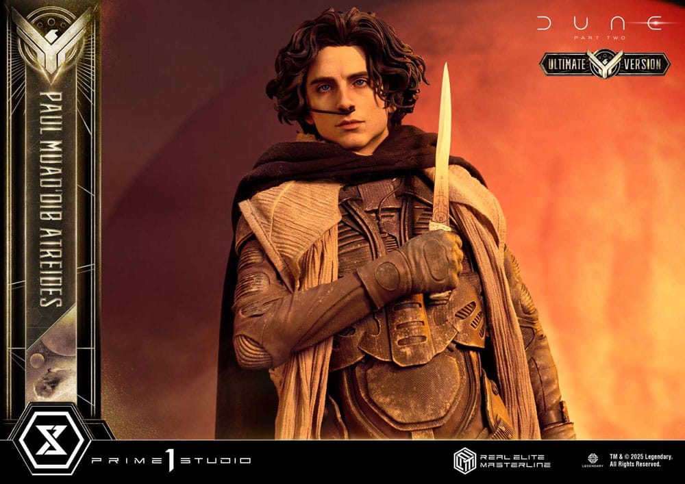 Dune: Part Two Real Elite Masterline Series Statue 1/3 Paul Atreides Ultimate Version 90 cm