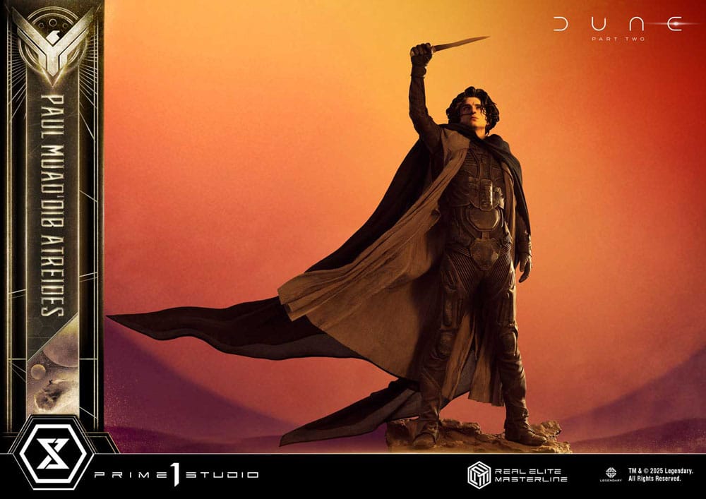 Dune: Part Two Real Elite Masterline Series Statue 1/3 Paul Atreides Ultimate Version 90 cm