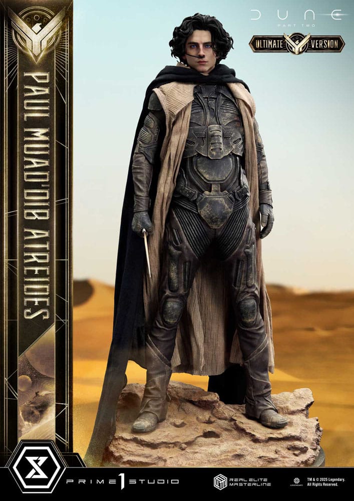 Dune: Part Two Real Elite Masterline Series Statue 1/3 Paul Atreides Ultimate Version 90 cm
