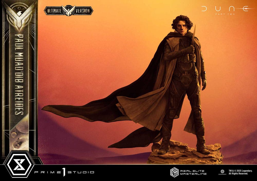 Dune: Part Two Real Elite Masterline Series Statue 1/3 Paul Atreides Ultimate Version 90 cm
