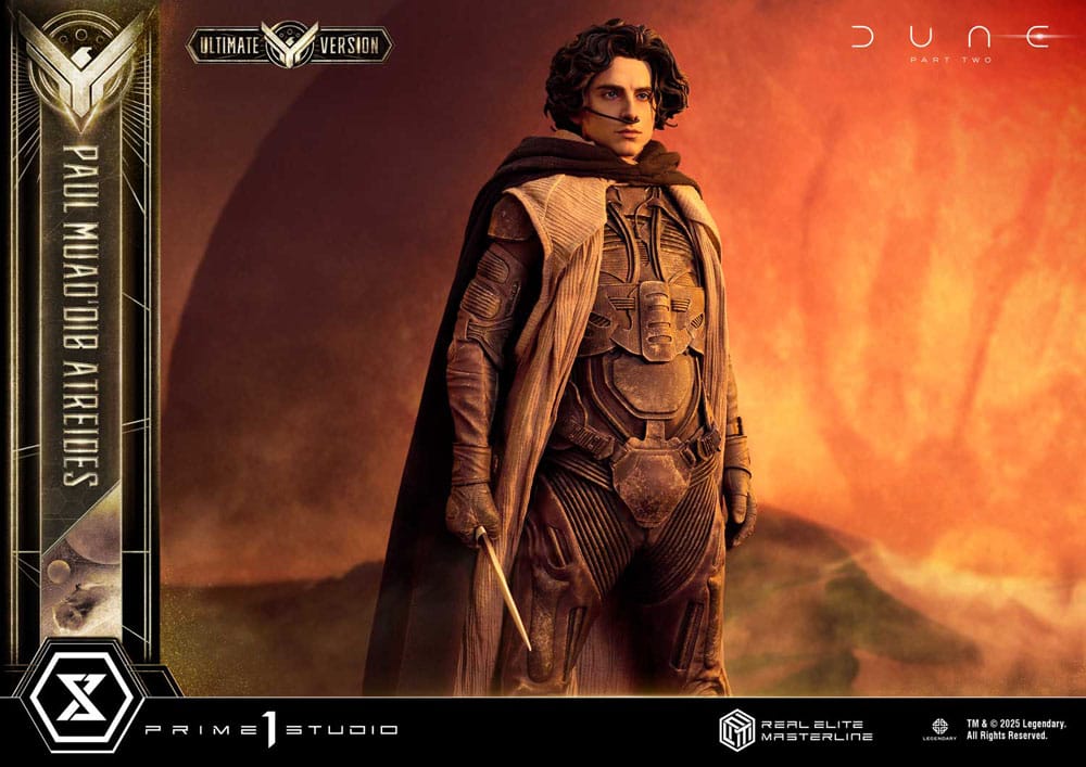 Dune: Part Two Real Elite Masterline Series Statue 1/3 Paul Atreides Ultimate Version 90 cm