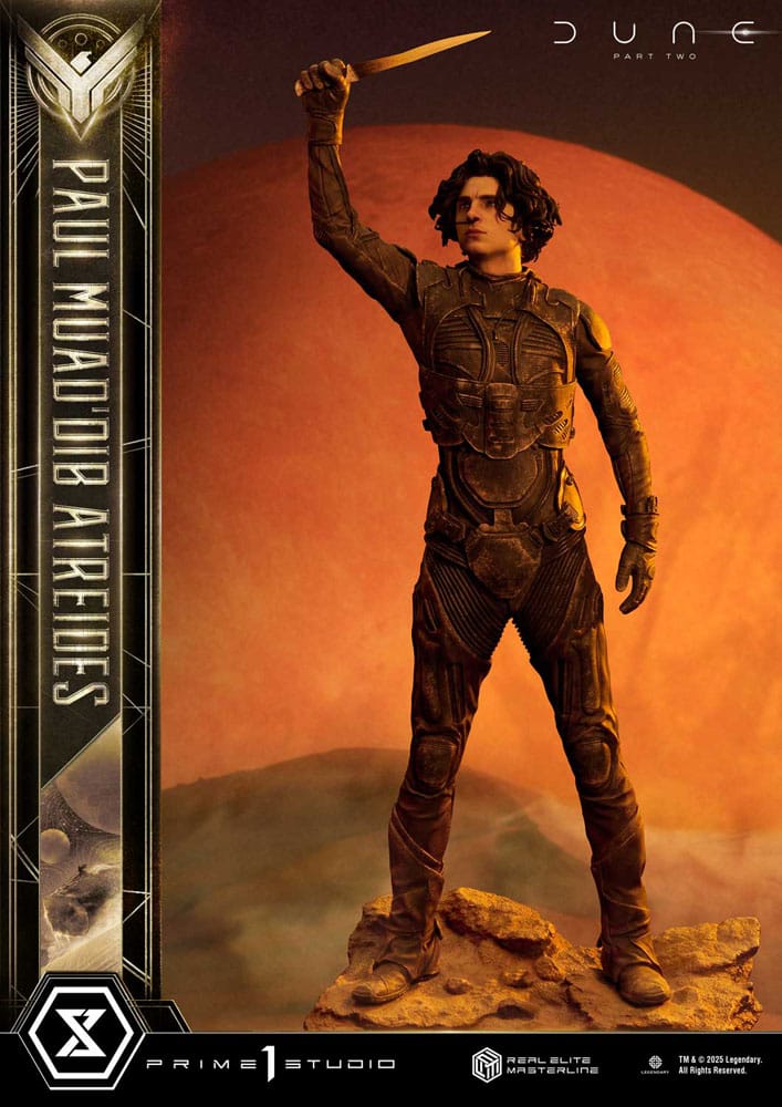Dune: Part Two Real Elite Masterline Series Statue 1/3 Paul Atreides Ultimate Version 90 cm