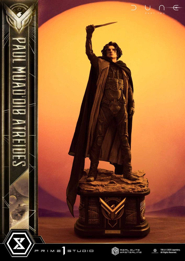 Dune: Part Two Real Elite Masterline Series Statue 1/3 Paul Atreides Ultimate Version 90 cm
