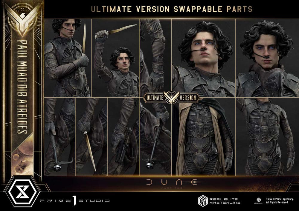 Dune: Part Two Real Elite Masterline Series Statue 1/3 Paul Atreides Ultimate Version 90 cm