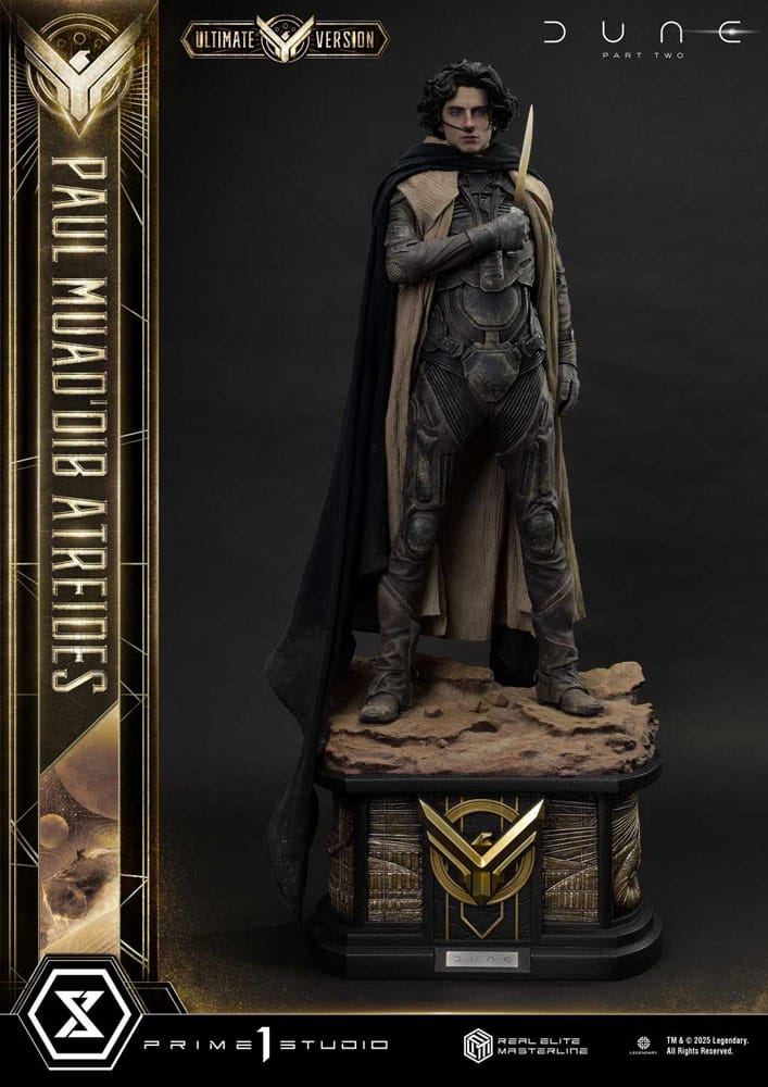Dune: Part Two Real Elite Masterline Series Statue 1/3 Paul Atreides Ultimate Version 90 cm