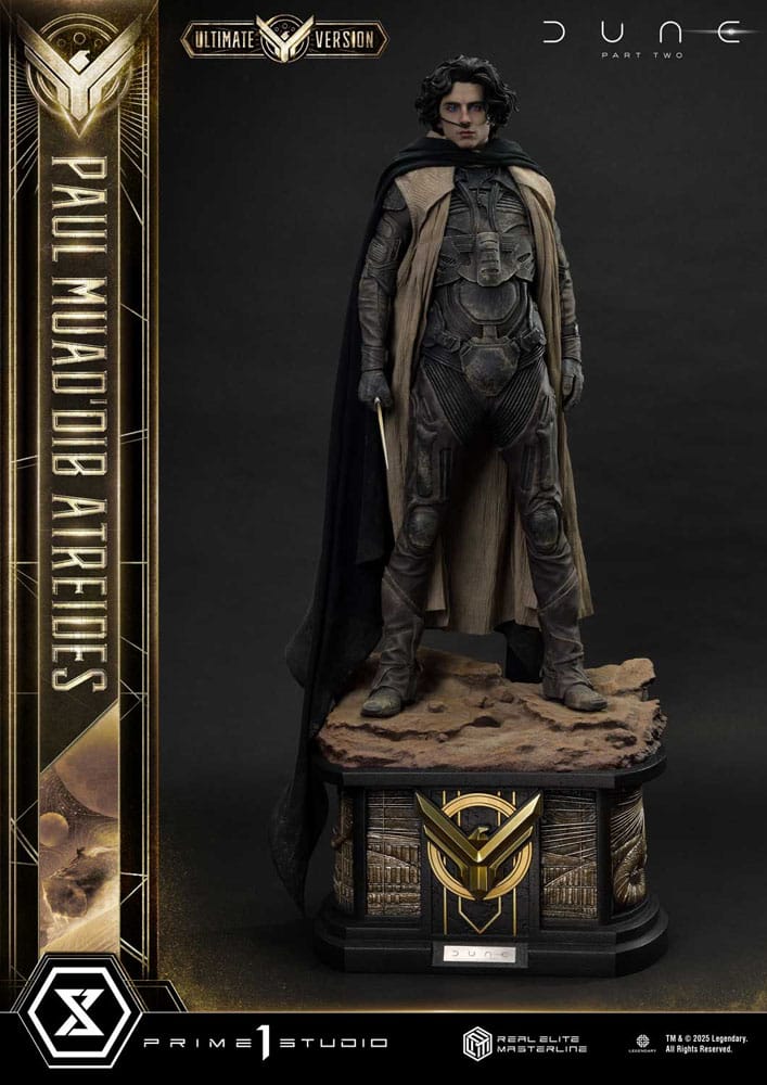 Dune: Part Two Real Elite Masterline Series Statue 1/3 Paul Atreides Ultimate Version 90 cm