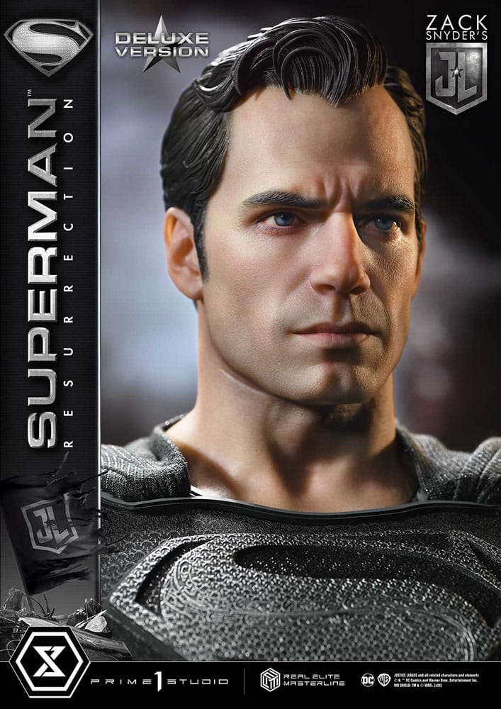 Zack Snyder's Justice League Real Elite Masterline Series Statue 1/3 Superman Resurrection Deluxe Ver. 95 cm