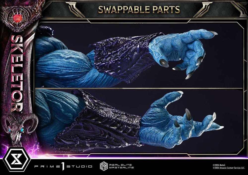 Masters of the Universe (2026 Film) Real Elite Masterline Series Statue 1/3 Skeletor Bonus Version 96 cm