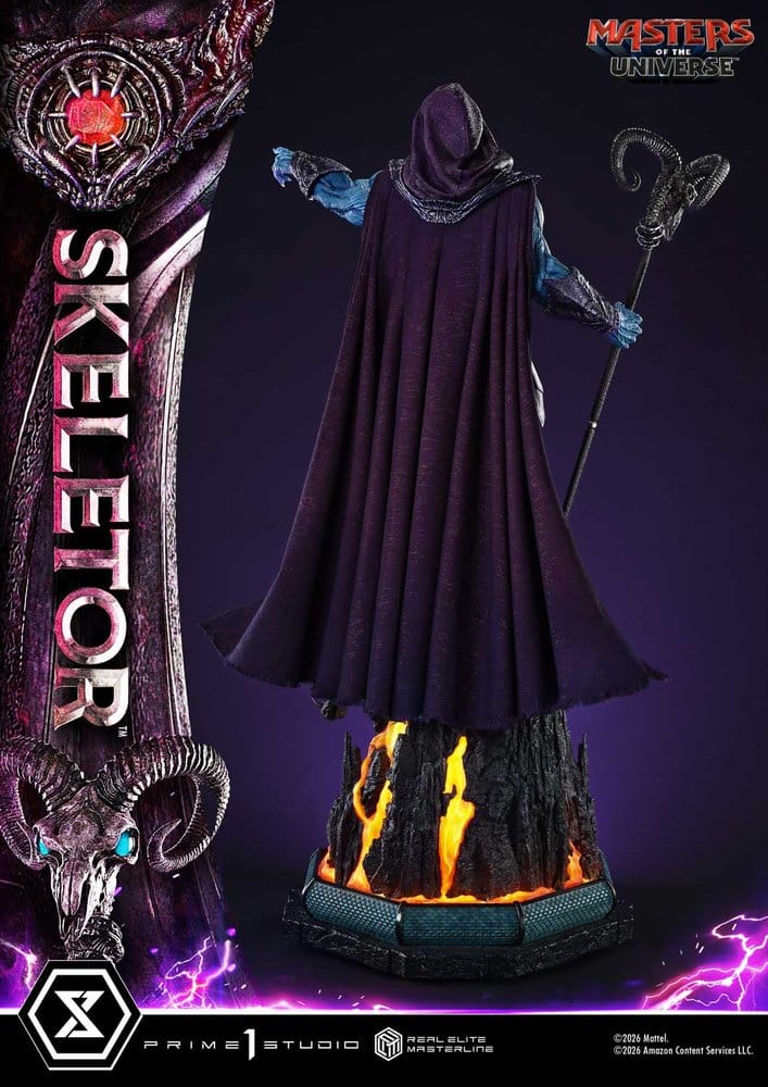 Masters of the Universe (2026 Film) Real Elite Masterline Series Statue 1/3 Skeletor Bonus Version 96 cm
