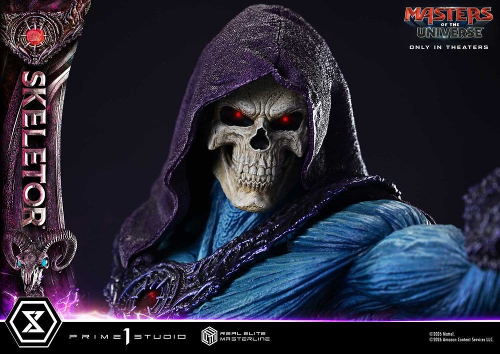 Masters of the Universe (2026 Film) Real Elite Masterline Series Statue 1/3 Skeletor Bonus Version 96 cm