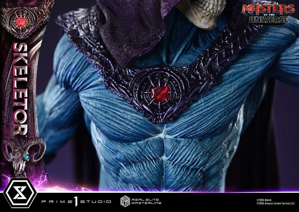 Masters of the Universe (2026 Film) Real Elite Masterline Series Statue 1/3 Skeletor Bonus Version 96 cm