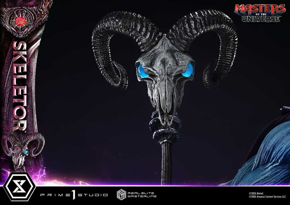 Masters of the Universe (2026 Film) Real Elite Masterline Series Statue 1/3 Skeletor Bonus Version 96 cm