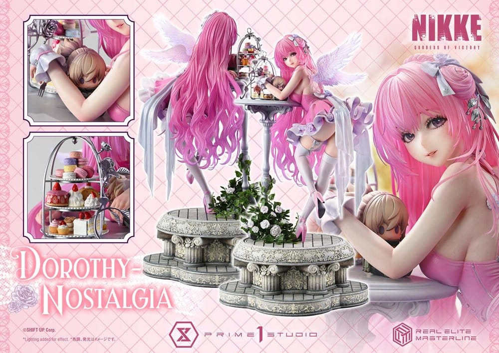 Goddess of Victory: Nikke Real Elite Masterline Statue 1/4 Dorothy – Nostalgia Bonus Version 53 cm