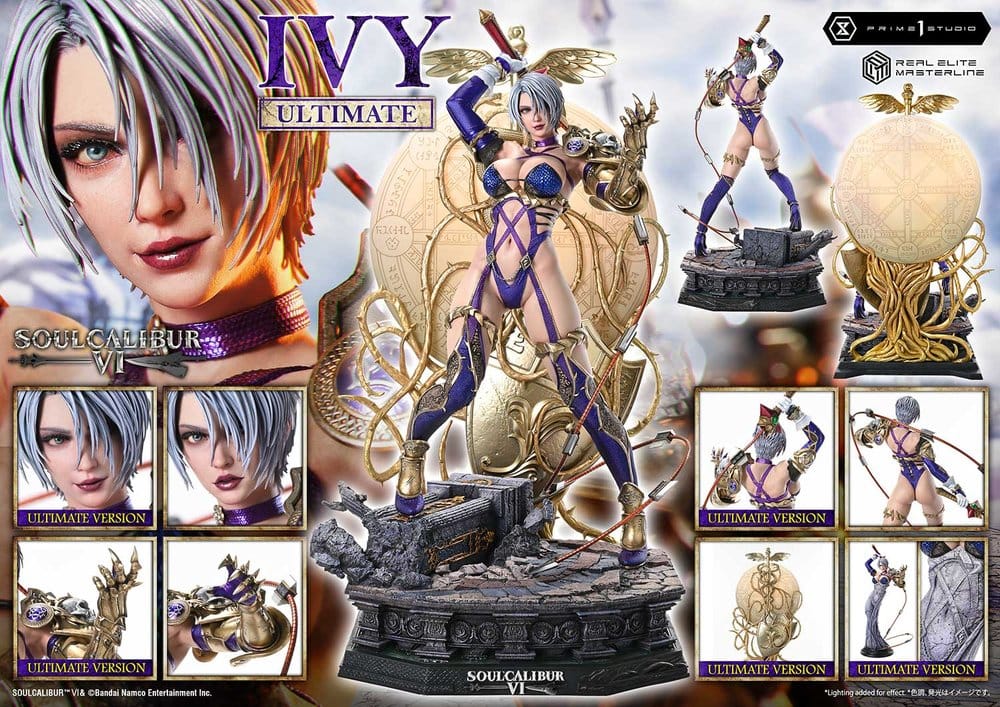 Soul Calibur VI Real Elite Masterline Series Statue 1/4 Ivy Ultimate Bonus Version 65 cm