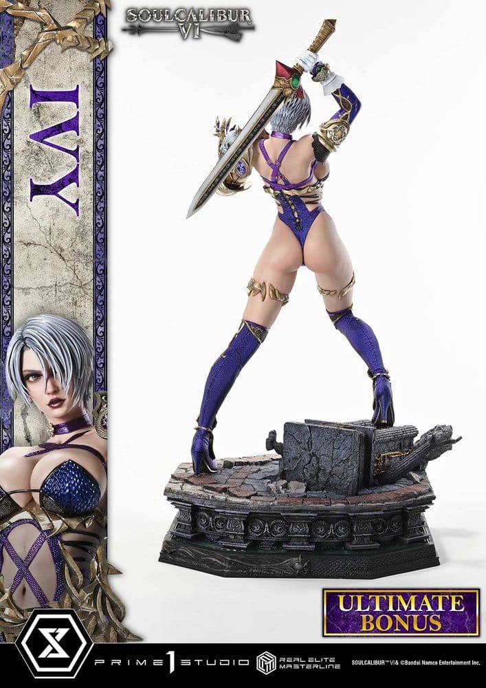Soul Calibur VI Real Elite Masterline Series Statue 1/4 Ivy Ultimate Bonus Version 65 cm