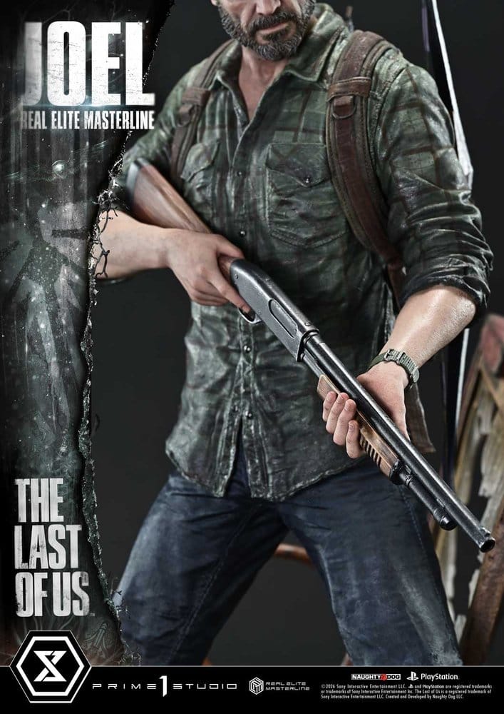 The Last of Us (Part I) Real Elite Masterline Statue 1/4 Joel 52 cm