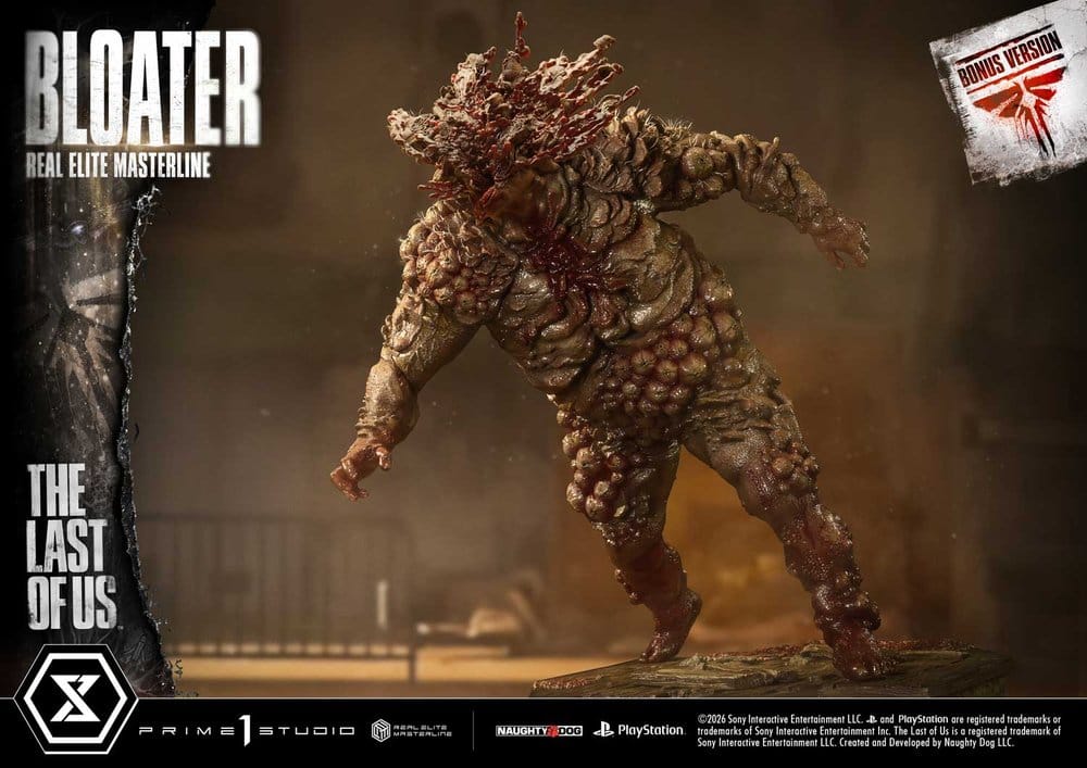 The Last of Us (Part I) Real Elite Masterline Statue 1/4 Bloater Ultimate Bonus Version 65 cm