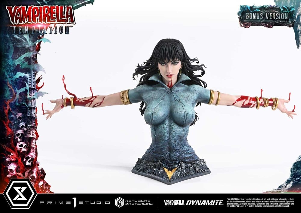 Vampirella Real Elite Masterline Series Statue 1/3 Temptation Bonus Version 100 cm