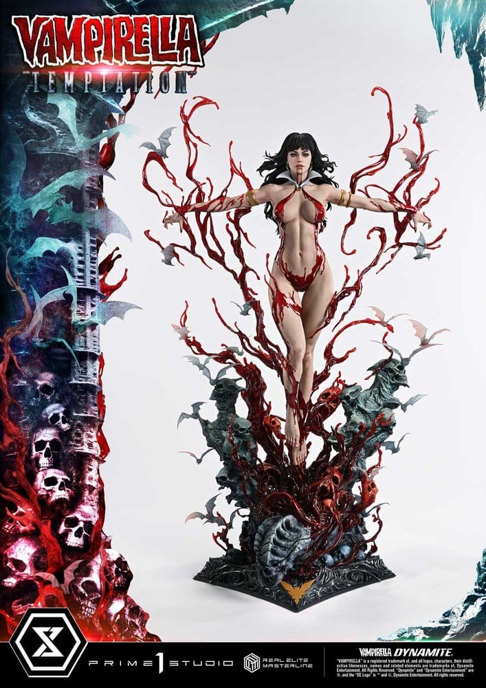 Vampirella Real Elite Masterline Series Statue 1/3 Temptation Bonus Version 100 cm
