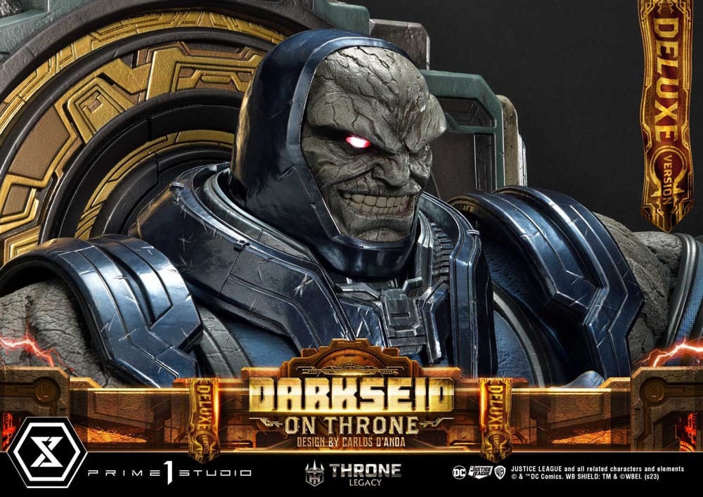 Throne Legacy Series Statue 1/4 Justice League (Comics) Darkseid on Throne Design von Carlos D'Anda Deluxe Bonus Version 65 cm