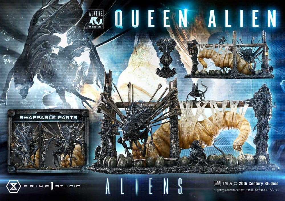 Aliens (Film) Ultimate Diorama Masterline Statue Queen Alien 75 cm