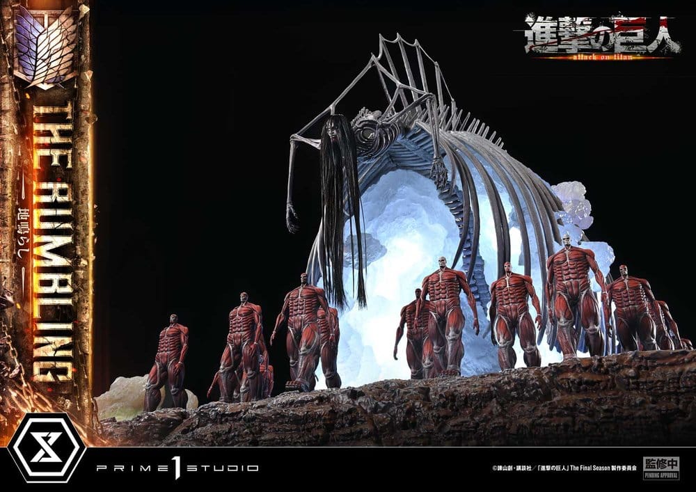 Attack on Titan West Ultimate Diorama Masterline Series Statue The Rumbling 64 cm