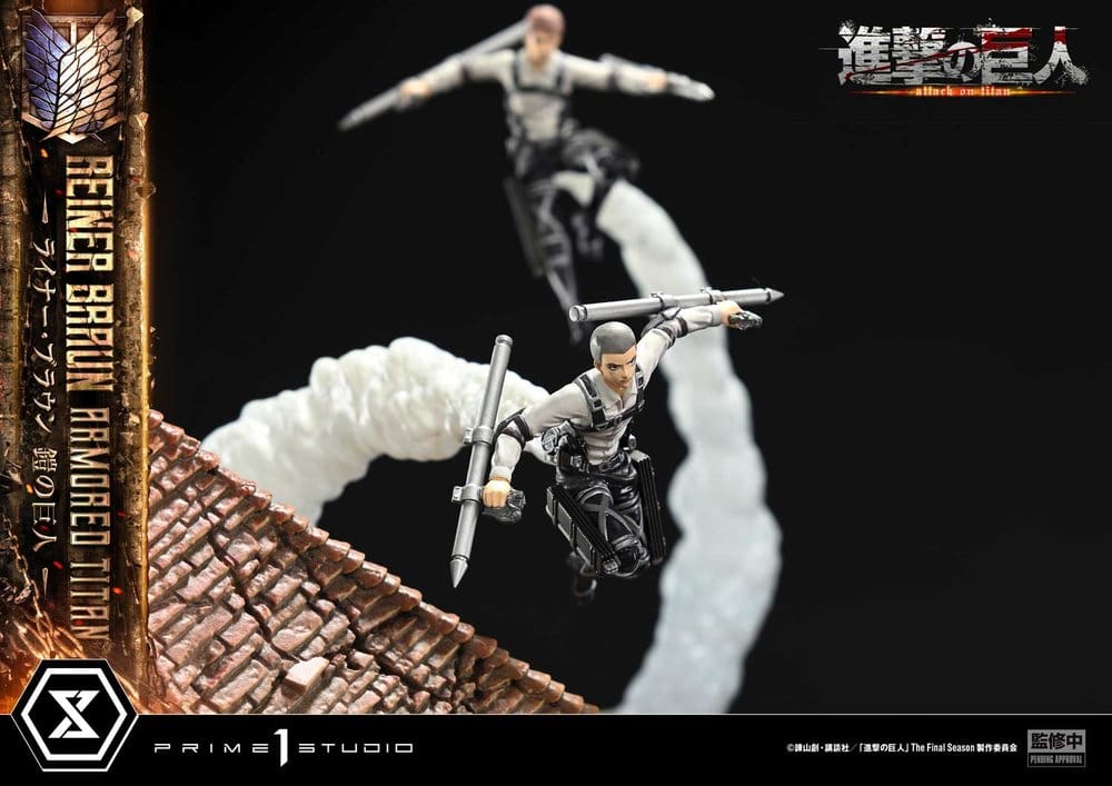 Attack on Titan (TV animation) Ultimate Diorama Masterline Statue Reiner Braun Armored Titan 75 cm