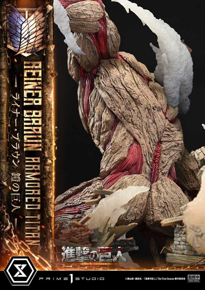 Attack on Titan (TV animation) Ultimate Diorama Masterline Statue Reiner Braun Armored Titan 75 cm