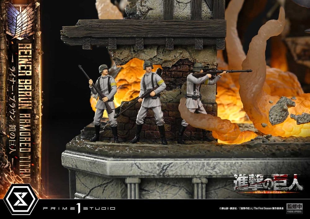 Attack on Titan (TV animation) Ultimate Diorama Masterline Statue Reiner Braun Armored Titan 75 cm