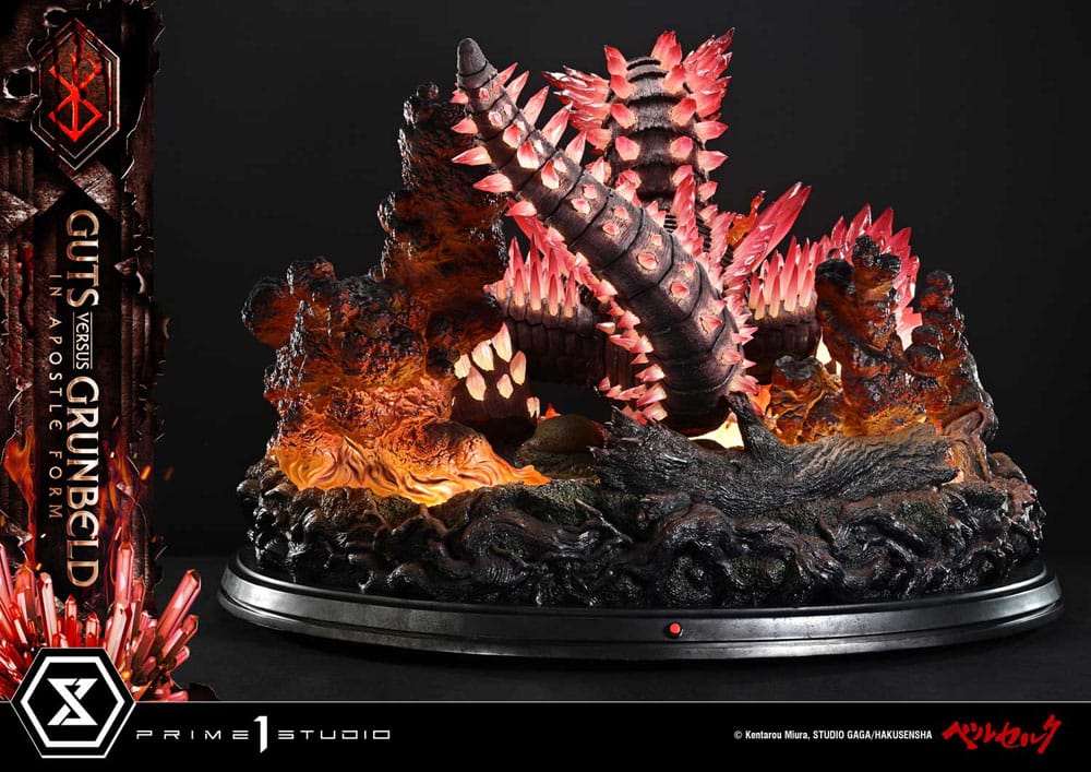 Berserk Ultimate Diorama Masterline Series Statue Berserk Guts vs. Grunbeld in Apostle Form 58 cm