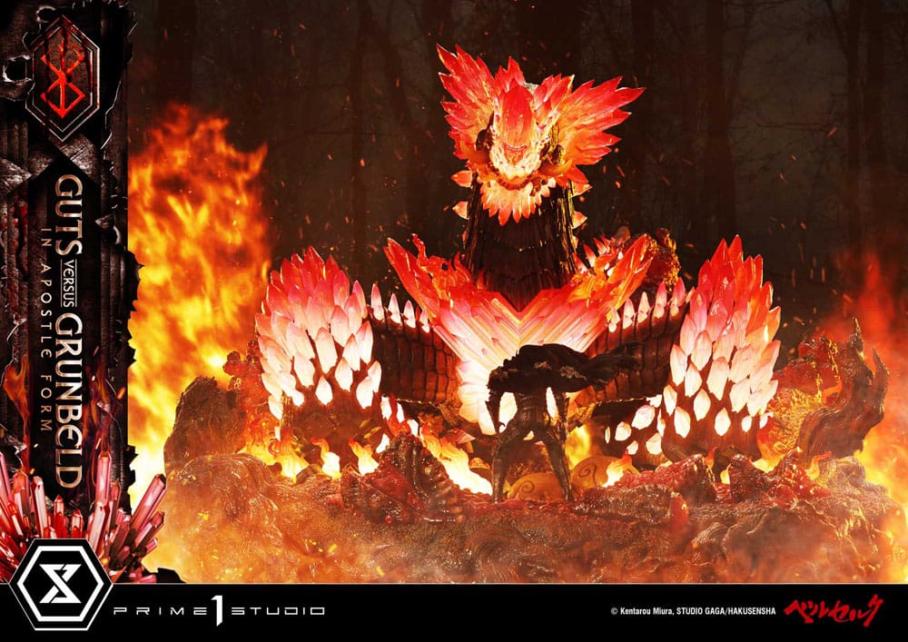 Berserk Ultimate Diorama Masterline Series Statue Berserk Guts vs. Grunbeld in Apostle Form 58 cm