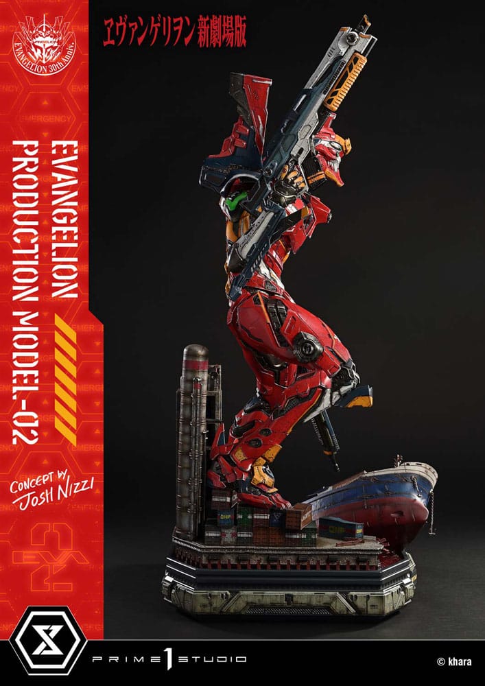 Rebuild of Evangelion Ultimate Diorama Masterline Series Statue Evangelion Production Model-02 (Concept By Josh Nizzi) Deluxe Bonus Version 73 cm