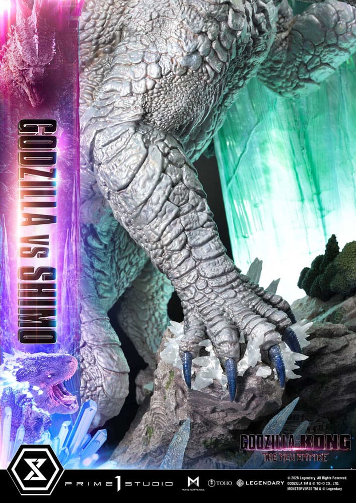 Godzilla x Kong: The New Empire Ultimate Diorama Masterline Series Statue Godzilla vs Shimo 86 cm