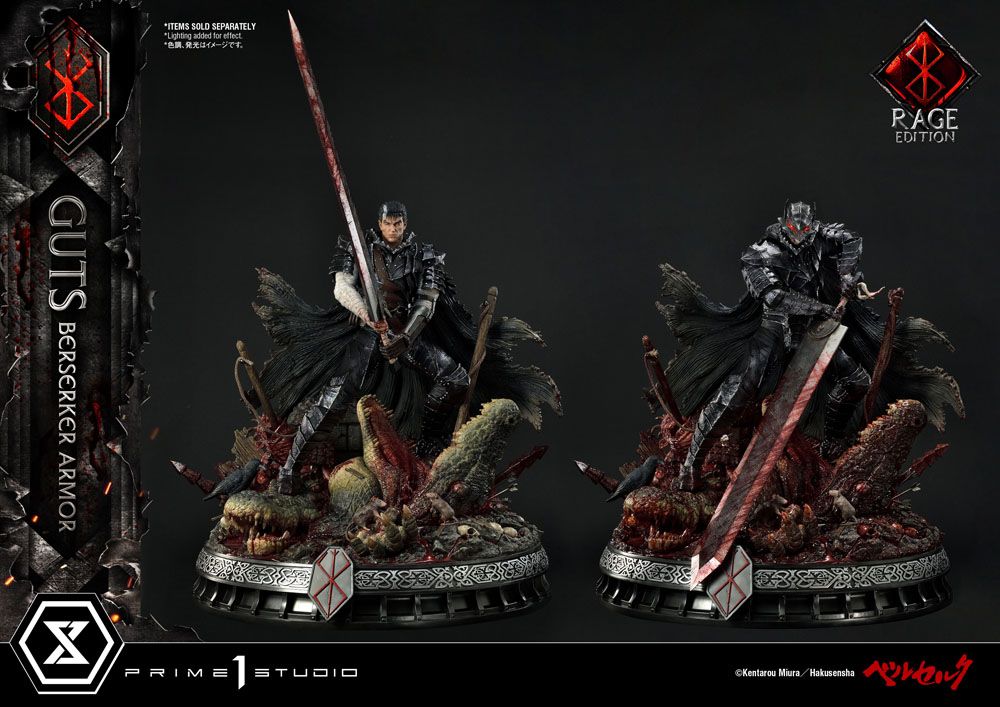 Berserker Statue 1/4 Guts Berserker Armor Rage Edition 67 cm