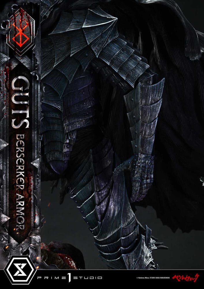 Berserk Ultimate Premium Masterline Series Statue 1/4 Guts, Berserker Armor Grunbeld vs. Guts 94 cm