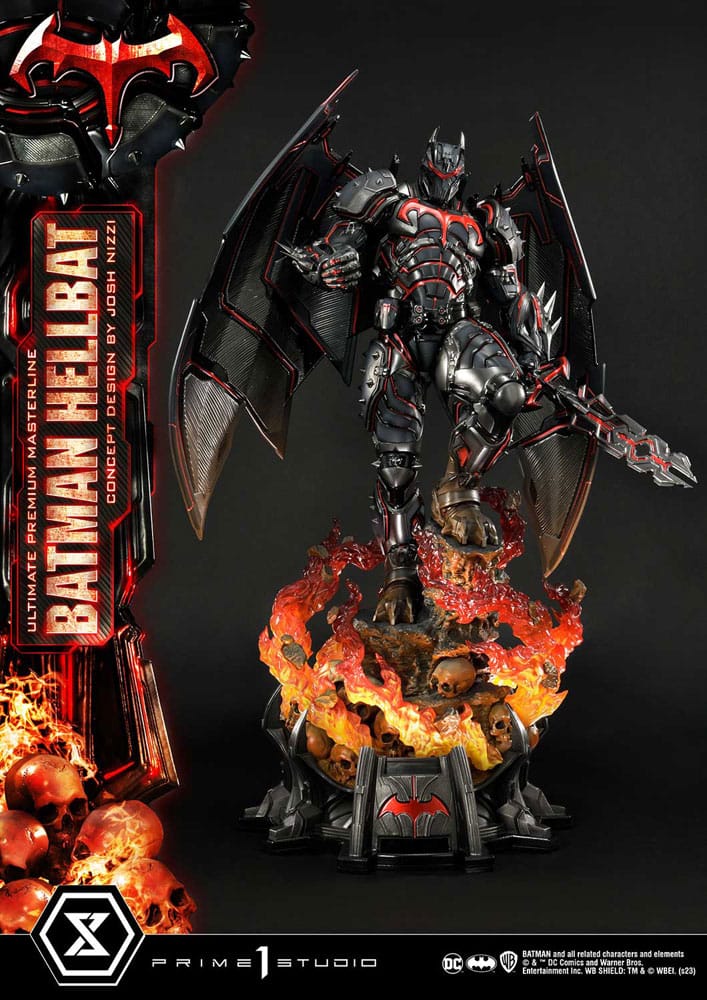 Batman Ultimate Premium Masterline Series Statue Hellbat Concept Design von Josh Nizzi Reguläre Version 76 cm