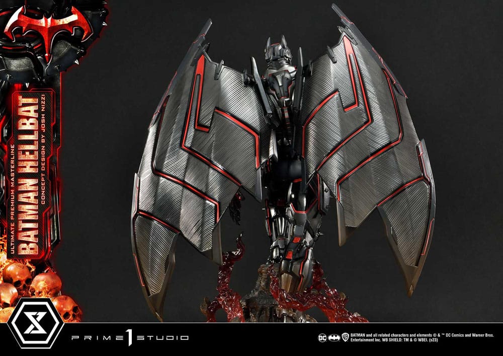 Batman Ultimate Premium Masterline Series Statue Hellbat Concept Design von Josh Nizzi Reguläre Version 76 cm