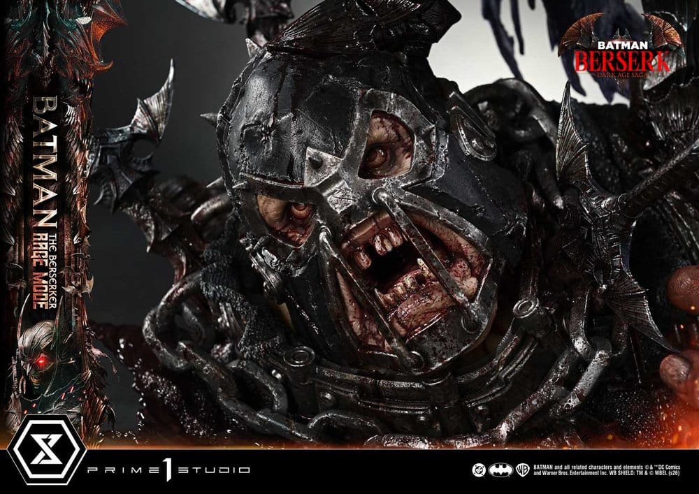DC Comics Premium Masterline Series Statue 1/4 Batman (Comics) Batman: The Berserker Rage Mode 82 cm