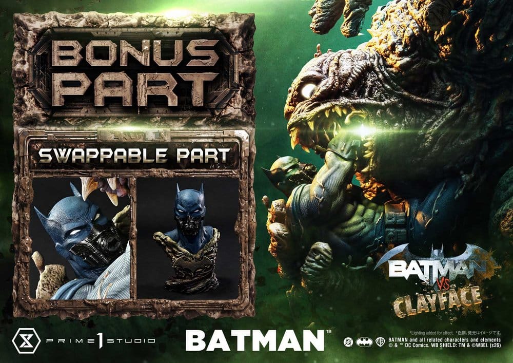 DC Comics Ultimate Premium Masterline Series Statue 1/4 Batman VS Clayface DX Bonus Version 83 cm
