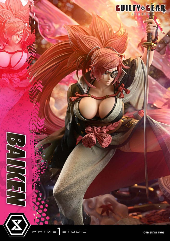 Guilty Gear Strive Ultimate Premium Masterline Series Statue 1/4 Baiken 80 cm