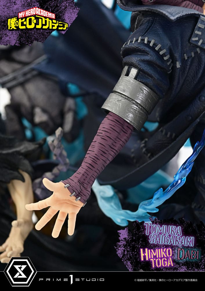 My Hero Academia Statue Ultimate Premium Masterline Tomura Tomura Shigaraki, Dabi & Himiko Toga 69 cm