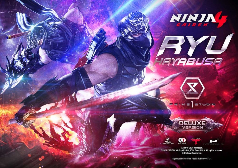 Ninja Gaiden 4 Ultimate Premium Masterline Series Statue 1/4 Ryu Hayabusa Deluxe Version 70 cm