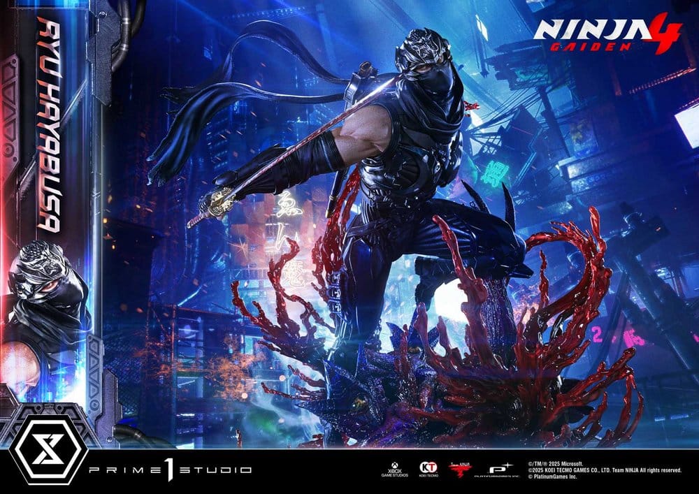 Ninja Gaiden 4 Ultimate Premium Masterline Series Statue 1/4 Ryu Hayabusa Deluxe Version 70 cm